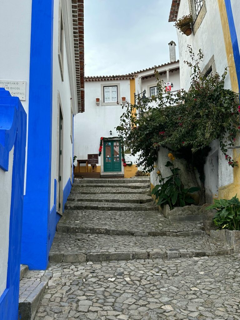 Side street in Óbidos